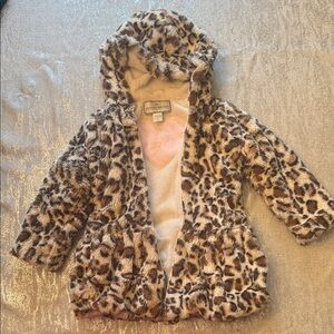 Leopard Print Kids Jacket